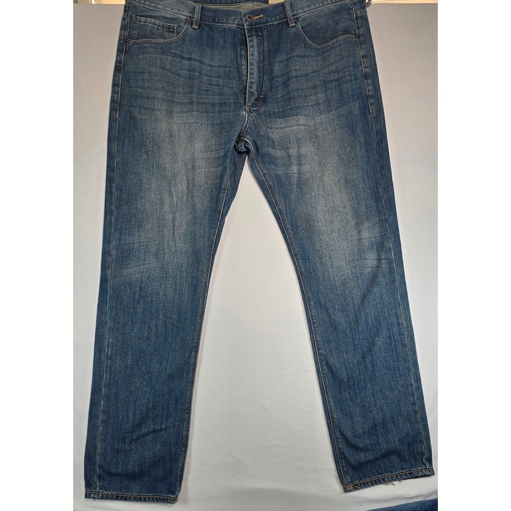 Sean John Marcus Straight Leg Jeans Mens 40x34 Medium Wash Blue Denim J907